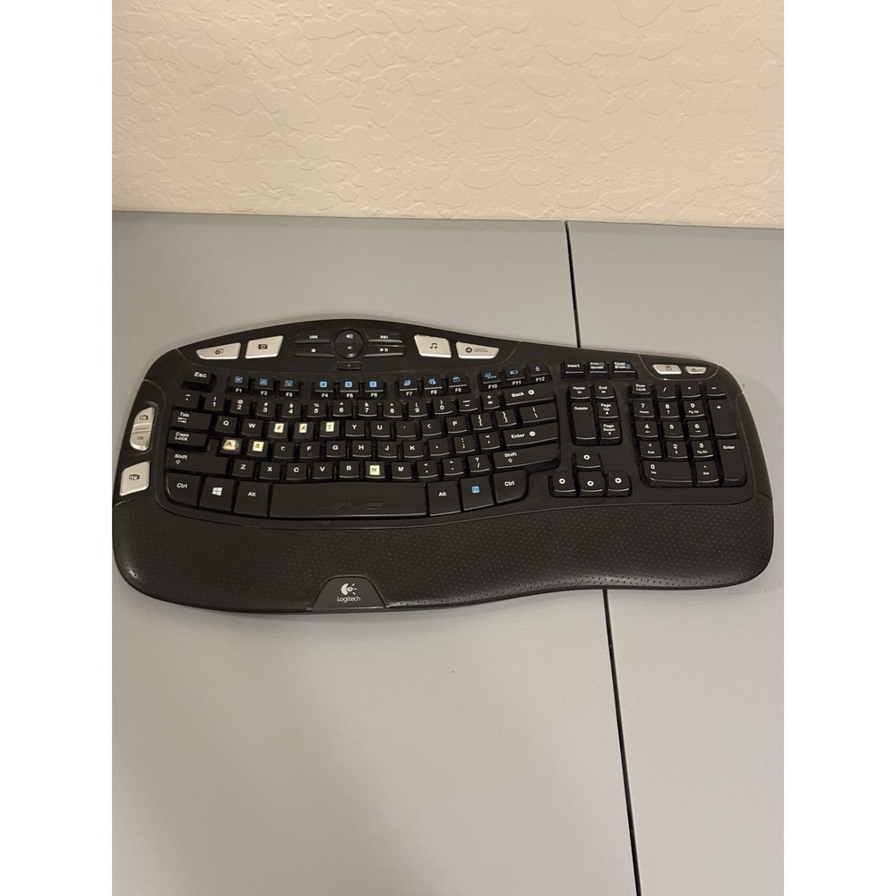 Logitech K350 Ergonomic Wireless Keyboard No Dongle Tested